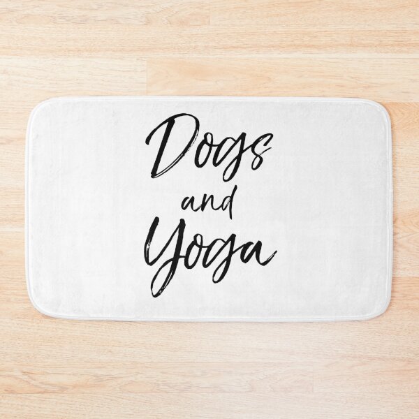 Item preview, Dogs and Yoga Cute Yoga Quote designed and sold by TNDesignStudio.
