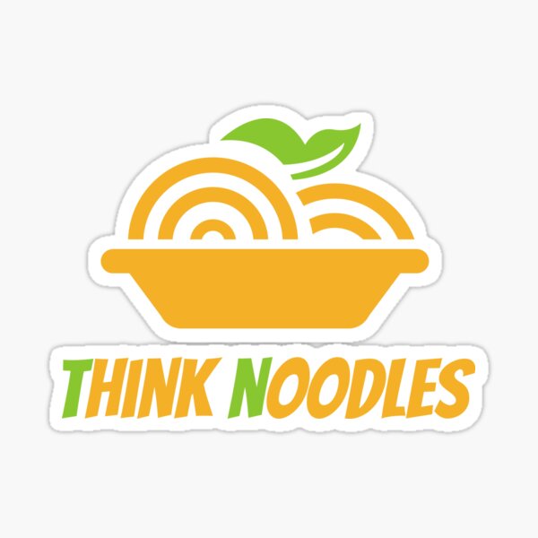 Think Noodles Sticker By Adelda19 Redbubble - roblox thinknoodles stickers redbubble