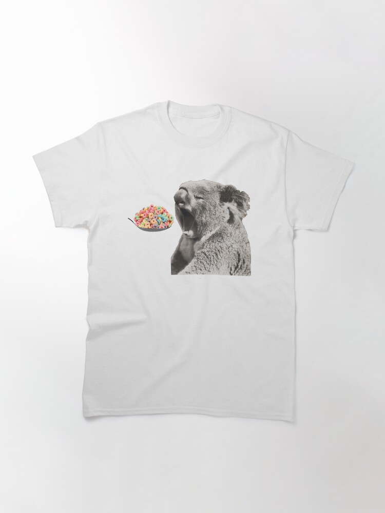 Vista alternativa de Camiseta clásica Levanta bien tu koala