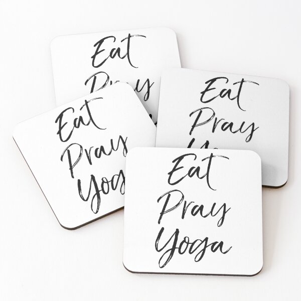 Item preview, Eat Pray Yoga Cute Yoga Quote designed and sold by TNDesignStudio.