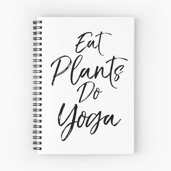 Item preview, Eat Plants Do Yoga Vegan Gift Cute Yoga Quote designed and sold by TNDesignStudio.