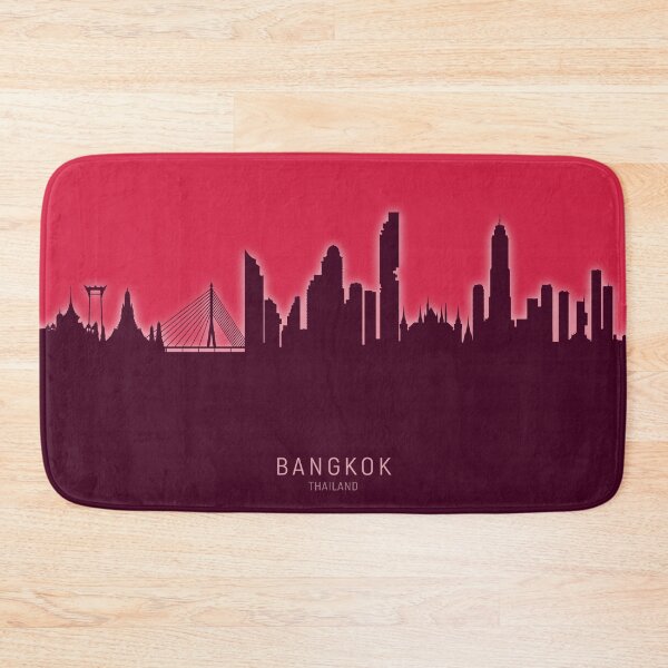 Item preview, Bangkok Thailand Skyline designed and sold by ArtPrints.