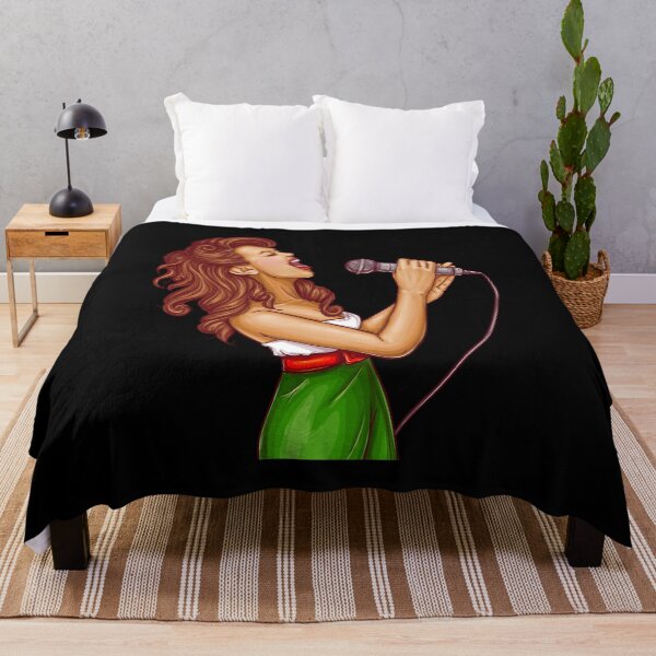 Item preview, Pop art woman singing design gift idea for girls who sing designed and sold by BRtisticDesigns.