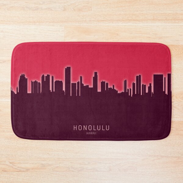 Item preview, Honolulu Hawaii Skyline designed and sold by ArtPrints.