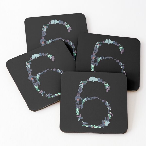Item preview, Number Six designed and sold by WhimsyCanvasPrints.