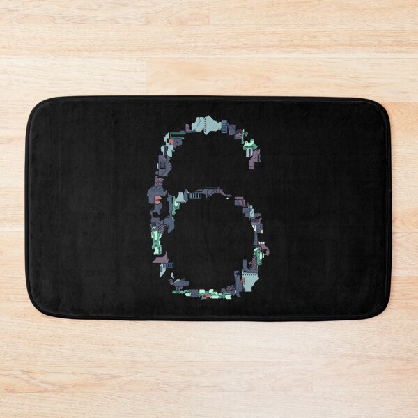Item preview, Number Six designed and sold by WhimsyCanvasPrints.