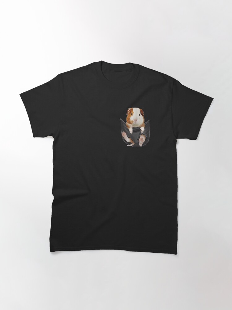 Alternate view of Funny Guinea Pig in Your Pocket Classic T-Shirt