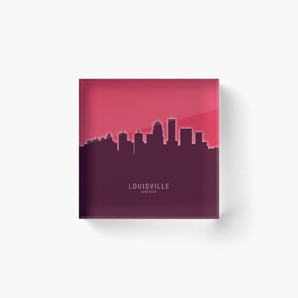 Item preview, Louisville Kentucky City Skyline designed and sold by ArtPrints.