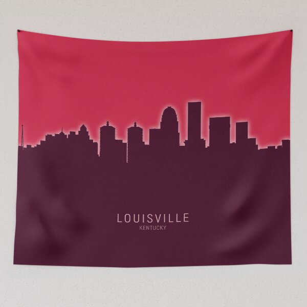 Item preview, Louisville Kentucky City Skyline designed and sold by ArtPrints.