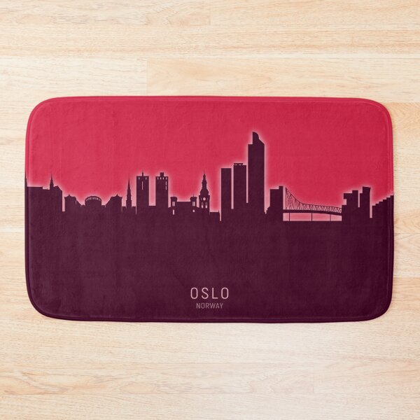 Item preview, Oslo Norway Skyline designed and sold by ArtPrints.