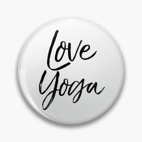 Item preview, Love Yoga Cute Yoga Quote designed and sold by TNDesignStudio.