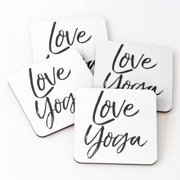 Item preview, Love Yoga Cute Yoga Quote designed and sold by TNDesignStudio.