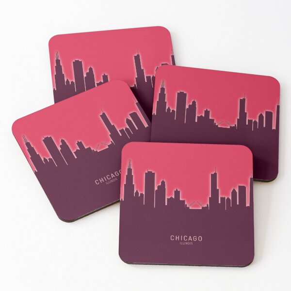 Item preview, Chicago Illinois Skyline designed and sold by ArtPrints.