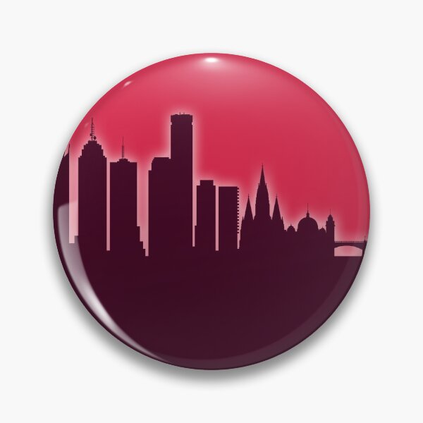 Item preview, Melbourne Australia Skyline designed and sold by ArtPrints.