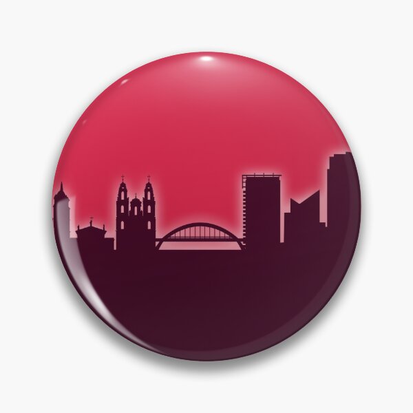 Item preview, Vilnius Lithuania Skyline designed and sold by ArtPrints.