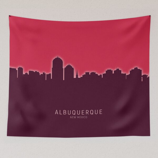 Item preview, Albuquerque New Mexico Skyline designed and sold by ArtPrints.