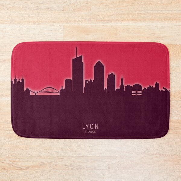 Item preview, Lyon France Skyline designed and sold by ArtPrints.