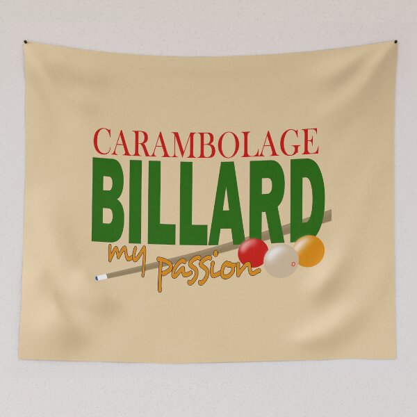 Item preview, Carambolage billard my passion designed and sold by ChrUzDesigner.