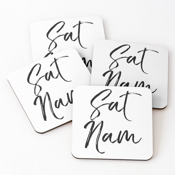Item preview, Sat Nam Cute Yoga Quote designed and sold by TNDesignStudio.