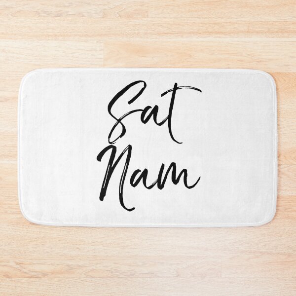 Item preview, Sat Nam Cute Yoga Quote designed and sold by TNDesignStudio.