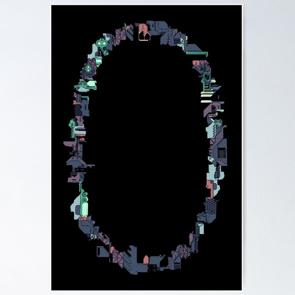 Item preview, Number Zero designed and sold by WhimsyCanvasPrints.