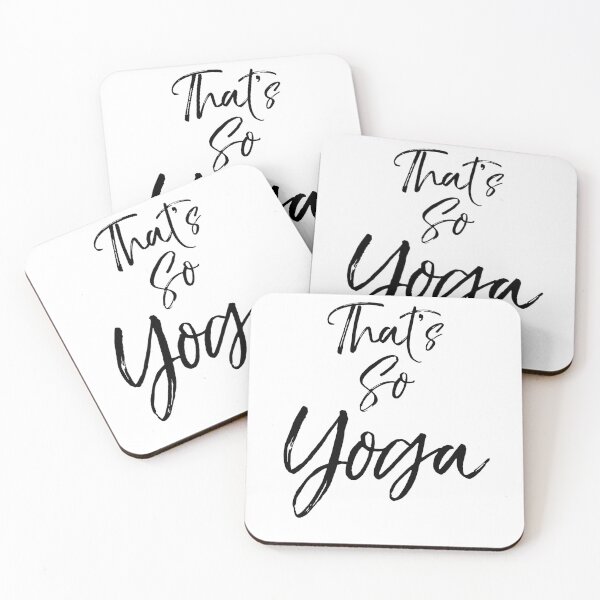 Item preview, That's So Yoga Cute Yoga Quote designed and sold by TNDesignStudio.