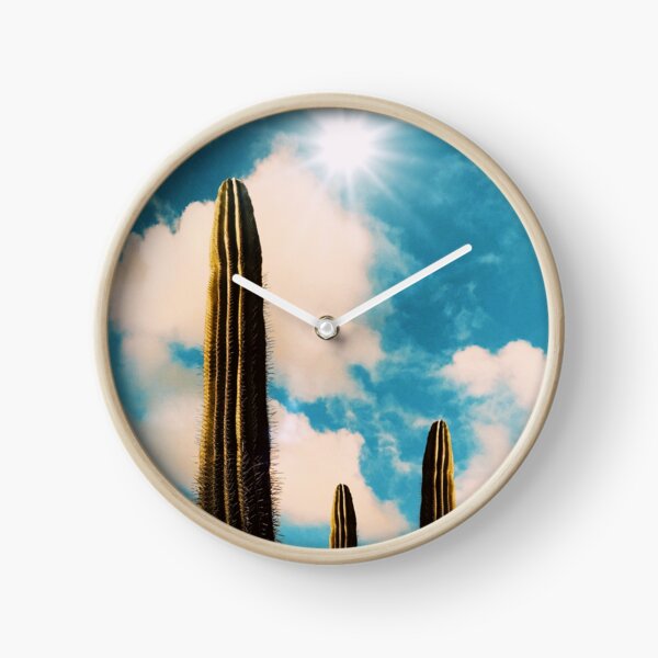 Surrealist photo-collage Clock