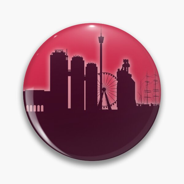 Item preview, Gothenburg Sweden Skyline designed and sold by ArtPrints.