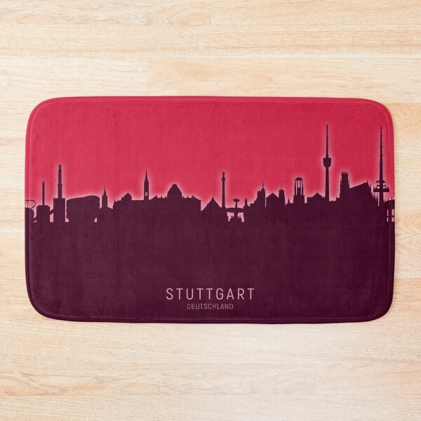 Item preview, Stuttgart Germany Skyline designed and sold by ArtPrints.