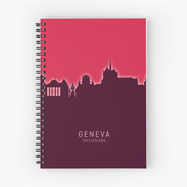 Item preview, Geneva Switzerland Skyline designed and sold by ArtPrints.