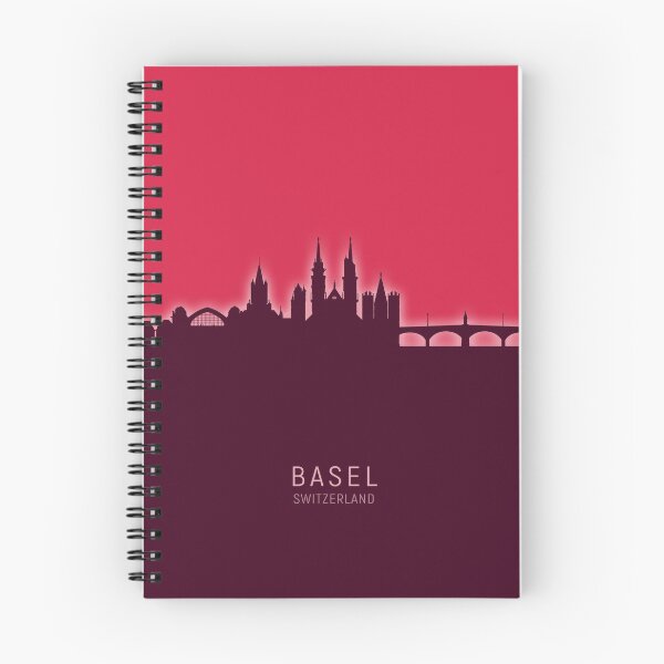 Item preview, Basel Switzerland Skyline designed and sold by ArtPrints.