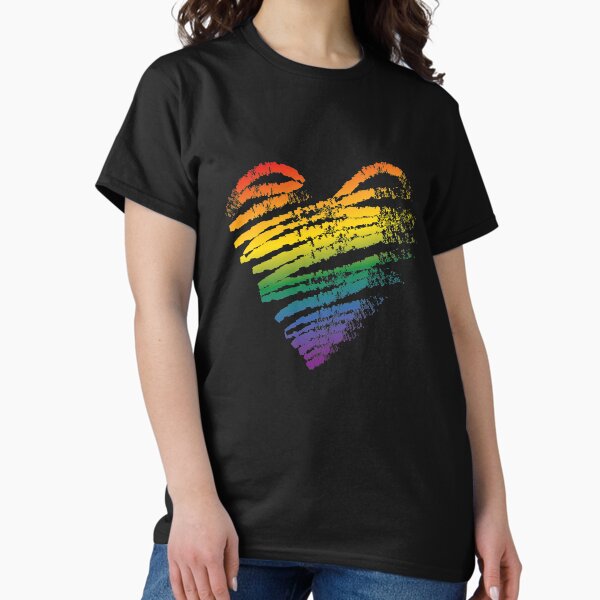 Item preview, LGBT Gay Lesbian Pride Month Heart Flag designed and sold by brightgift.