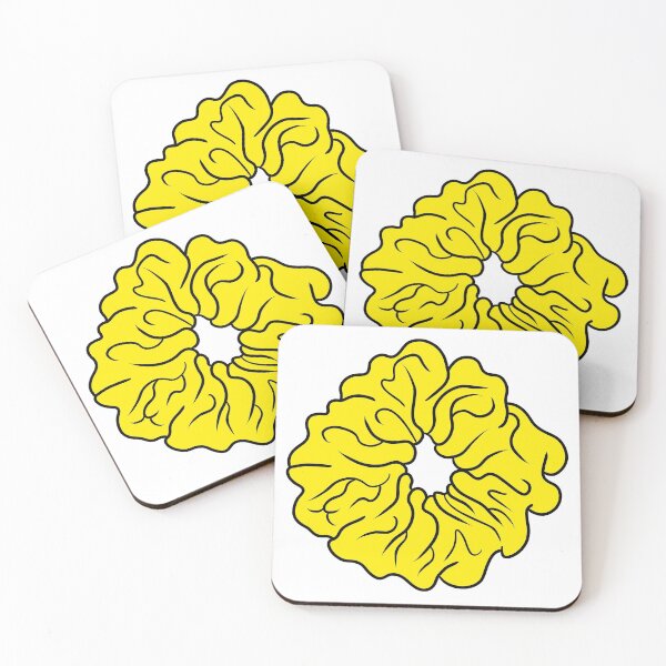 Item preview, Chic Yellow Hair Scrunchie designed and sold by laurasgallery.