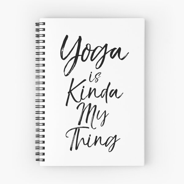 Item preview, Yoga is Kinda My Thing Cute Yoga Quote designed and sold by TNDesignStudio.