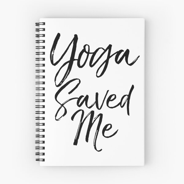 Item preview, Yoga Saved Me Cute Yoga Quote designed and sold by TNDesignStudio.