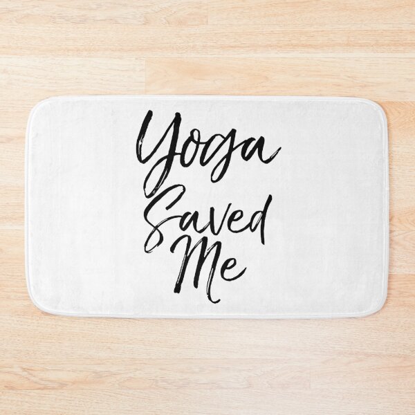 Item preview, Yoga Saved Me Cute Yoga Quote designed and sold by TNDesignStudio.