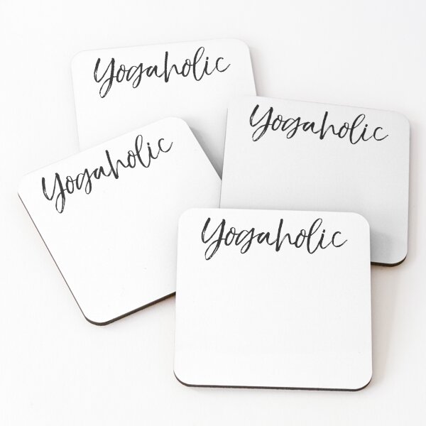 Item preview, Yogaholic Funny Addicted to Yoga Cute Yoga Quote designed and sold by TNDesignStudio.