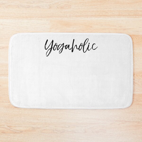 Item preview, Yogaholic Funny Addicted to Yoga Cute Yoga Quote designed and sold by TNDesignStudio.