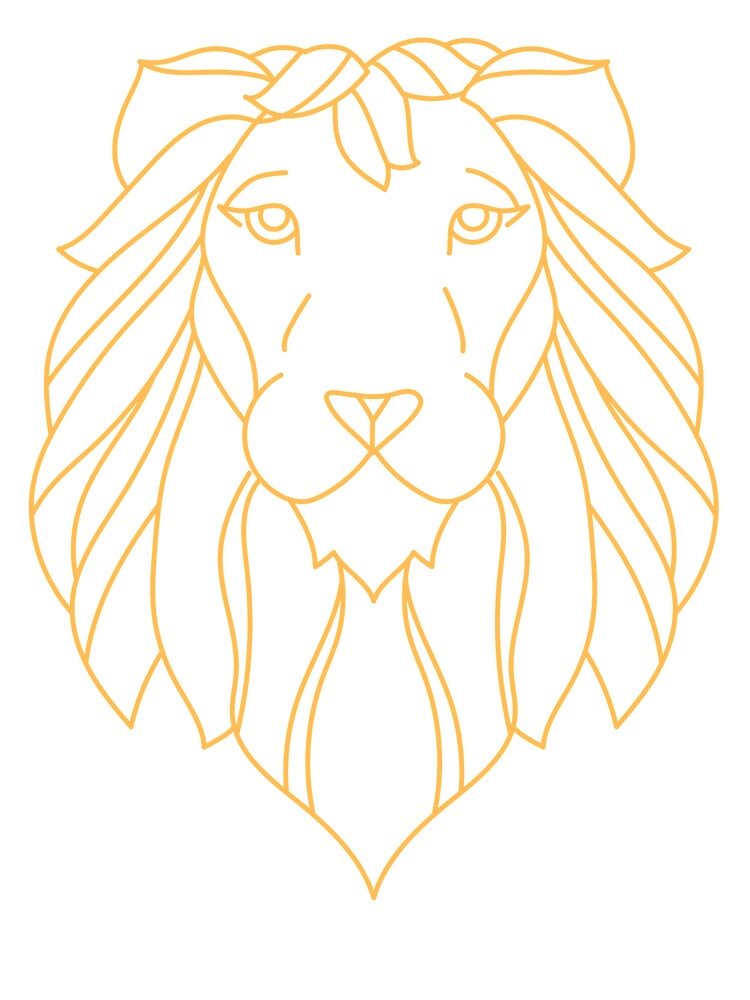 22+ Drawing Lion For Kids Background