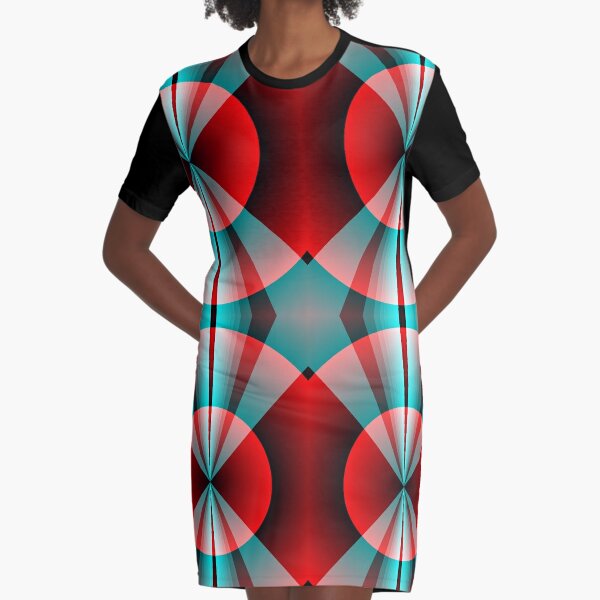 Graphic Design, Colors Graphic T-Shirt Dress