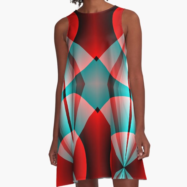 Graphic Design, Colors A-Line Dress