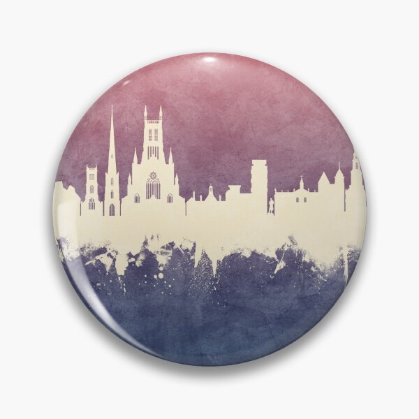 Item preview, Worcester England Skyline designed and sold by ArtPrints.