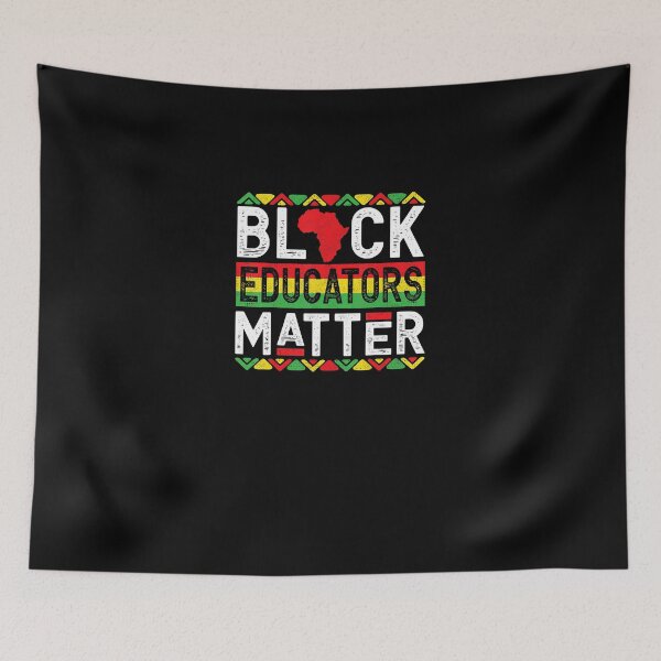 Item preview, Black Educators Matter - Black History Month Teacher designed and sold by Damonlepoutre.