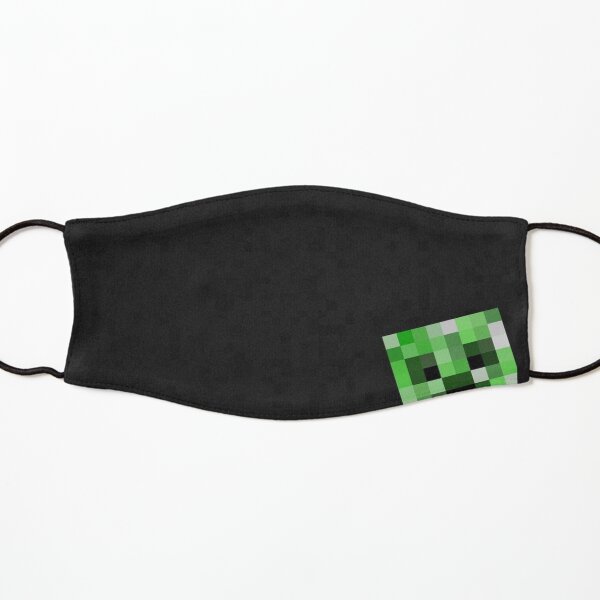 Minimalist Minecraft - Face Mask Kids Mask