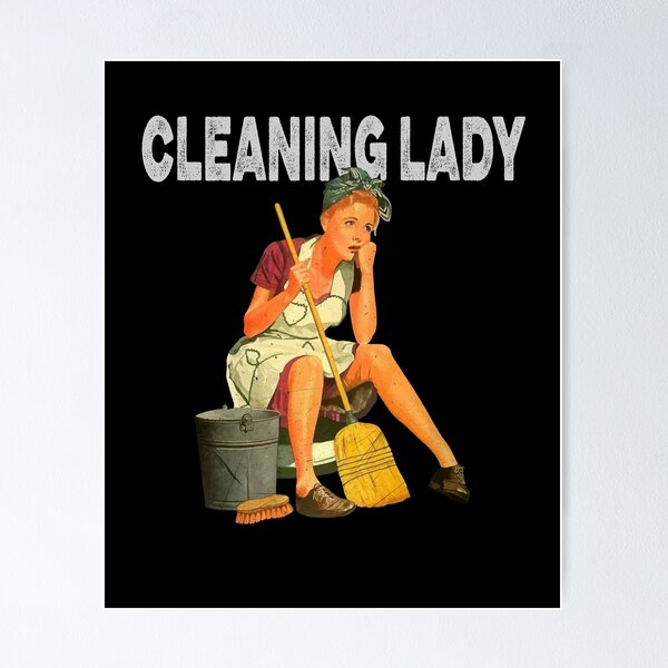 Item preview, Vintage Cleaning Lady designed and sold by norules.