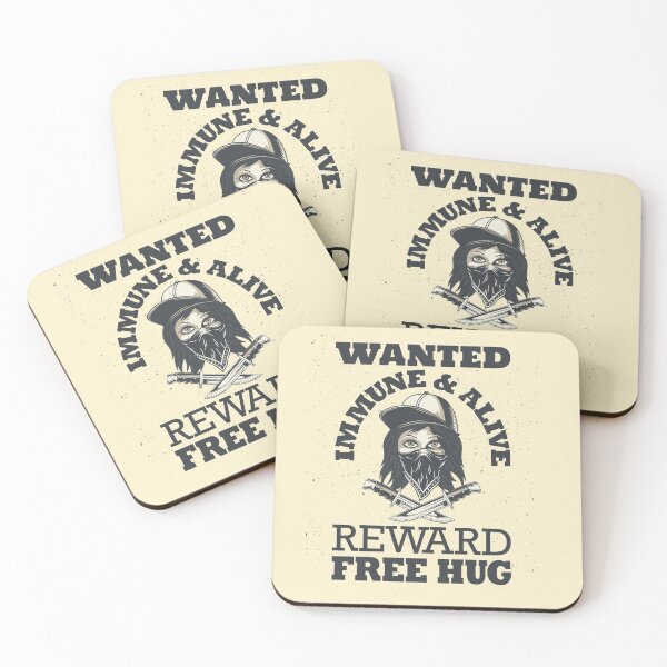 Item preview, Wanted Social Distancing Free Hug Cool Streetgang Design designed and sold by peter2art.