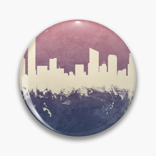 Item preview, Grand Rapids Michigan Skyline designed and sold by ArtPrints.