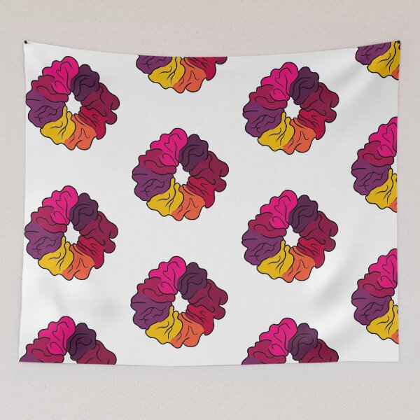 Item preview, Chic Colorful Hair Scrunchie designed and sold by laurasgallery.