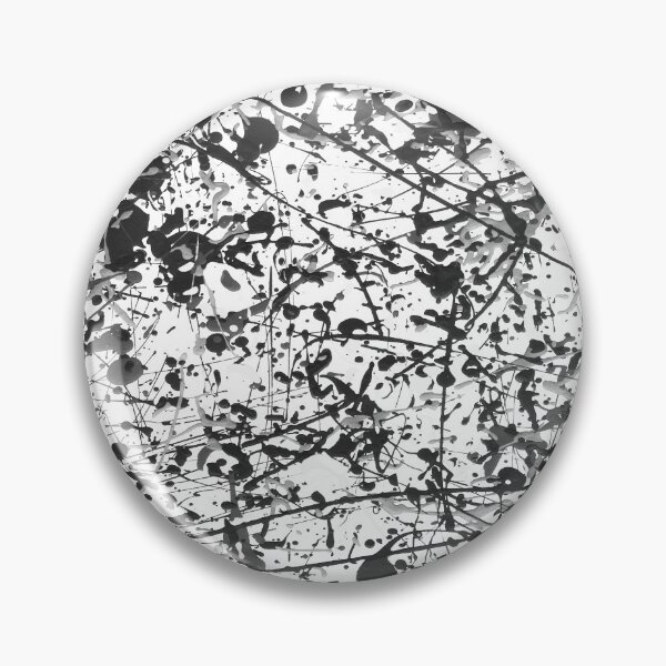 Item preview, Mijumi Pollock Black and White designed and sold by mijumi.