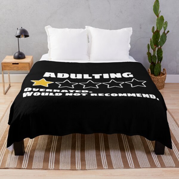 Item preview, Adulting One Star Not Recommended  designed and sold by Ricaso.